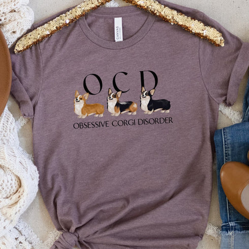 Corgi Tee for Women - Funny Corgi Shirt for Corgi Lovers